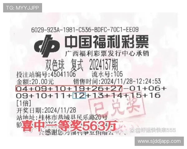 第04期最新开奖结果已公布，快来看看你中奖了吗？